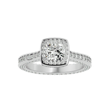 Stella Diamond Halo Ring