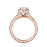 Stella Diamond Halo Ring