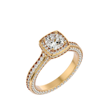 Stella Diamond Halo Ring