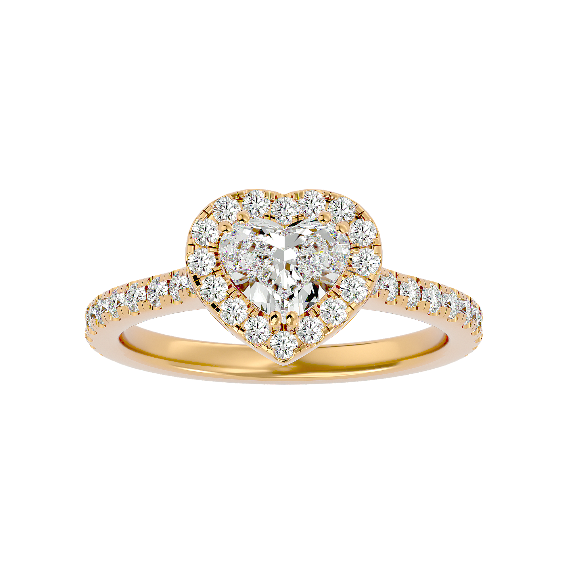 Chloe Diamond Halo Ring