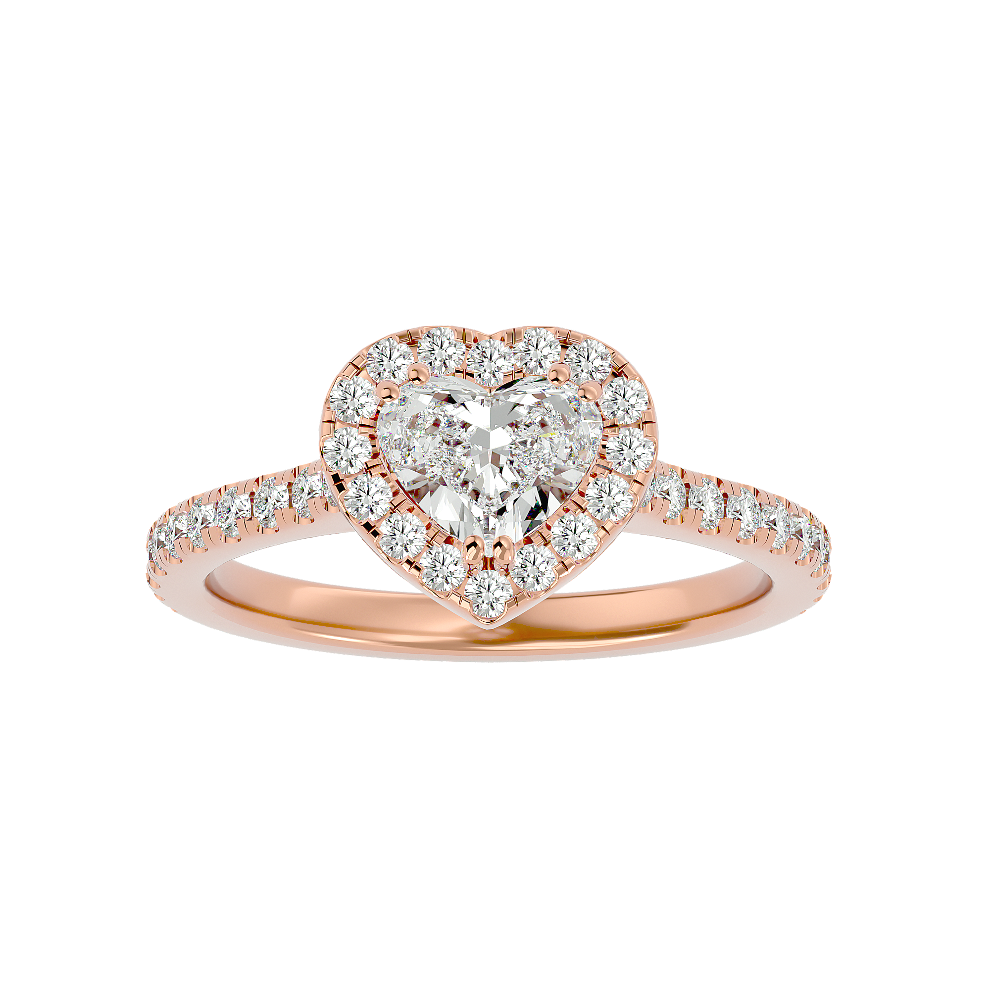 Chloe Diamond Halo Ring