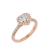 Chloe Diamond Halo Ring