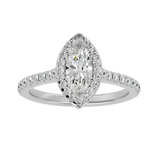 Ophelia Diamond Halo Ring