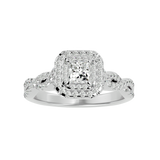 Freya Diamond Halo Ring