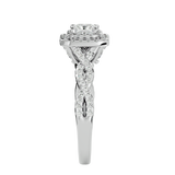 Freya Diamond Halo Ring