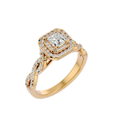 Freya Diamond Halo Ring