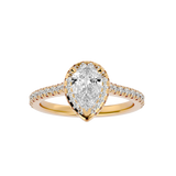 Ezra Diamond Halo Ring