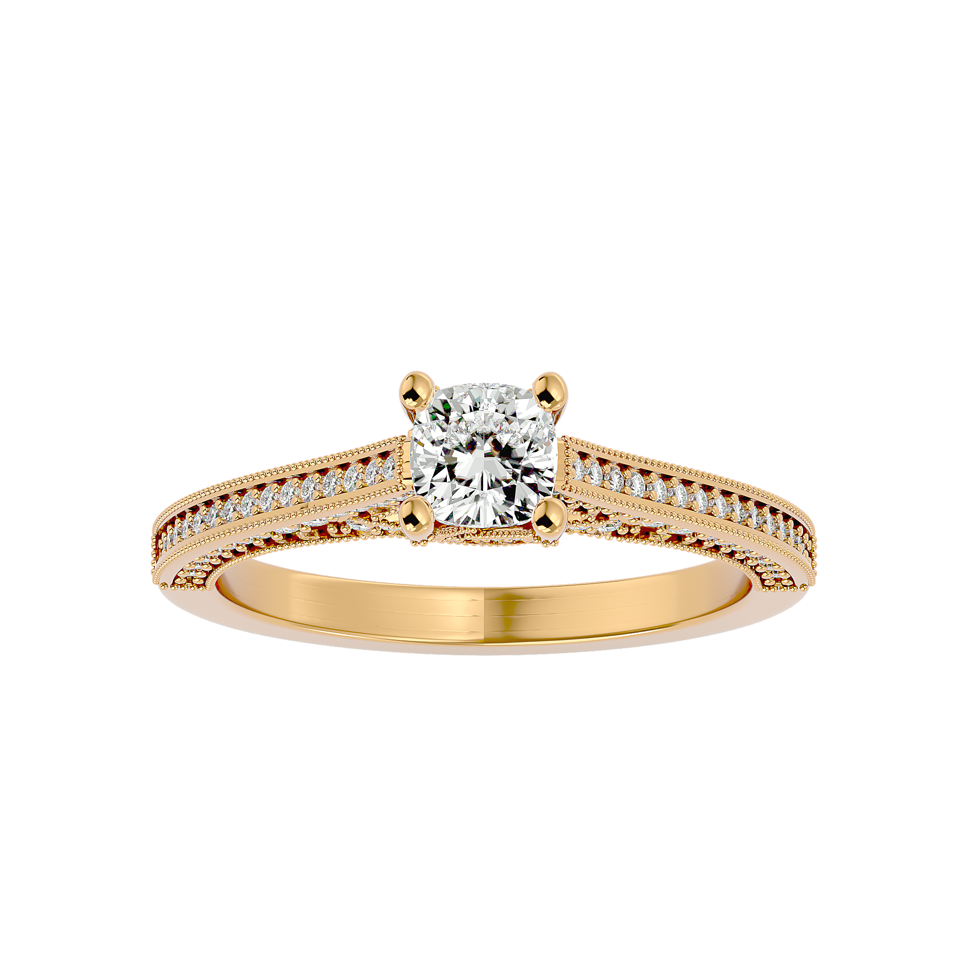 Hailey Diamond Solitaire Ring