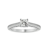 Hailey Diamond Solitaire Ring