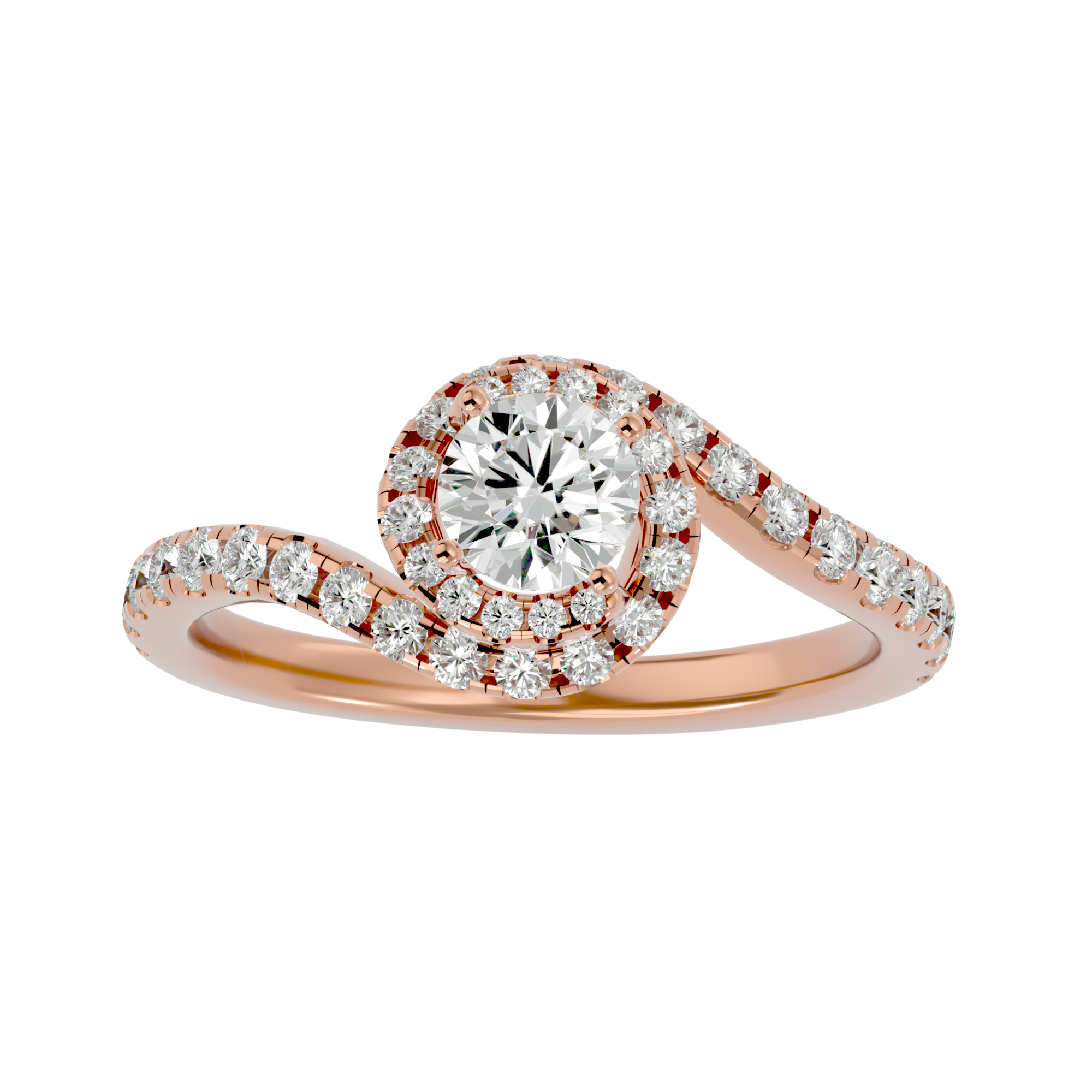 Cassandra Diamond Halo Ring