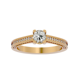 Poppy Diamond Solitaire Ring