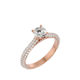 Lily Diamond Solitaire Ring