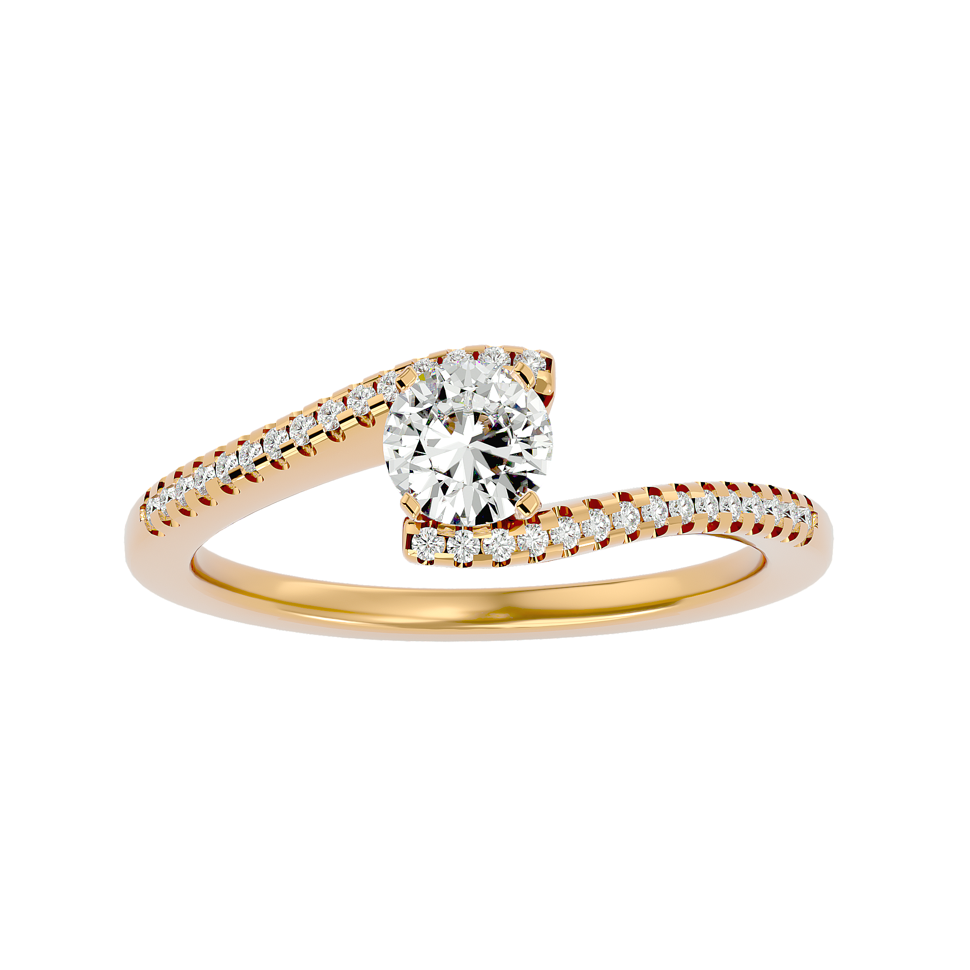 Octavia Diamond Solitaire Ring