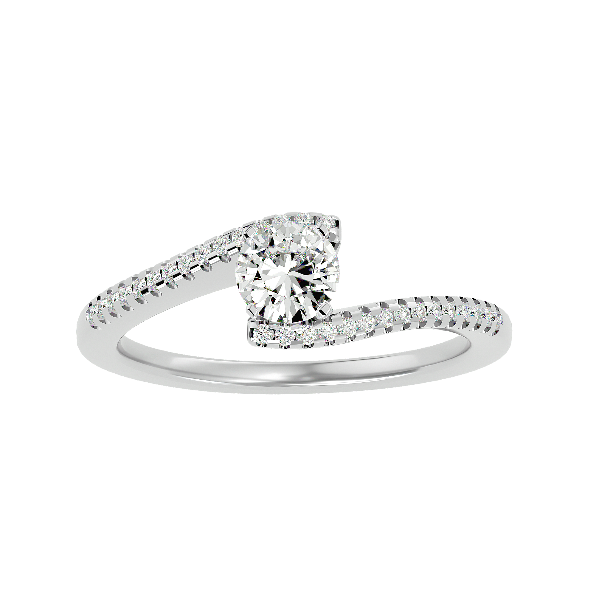 Octavia Diamond Solitaire Ring