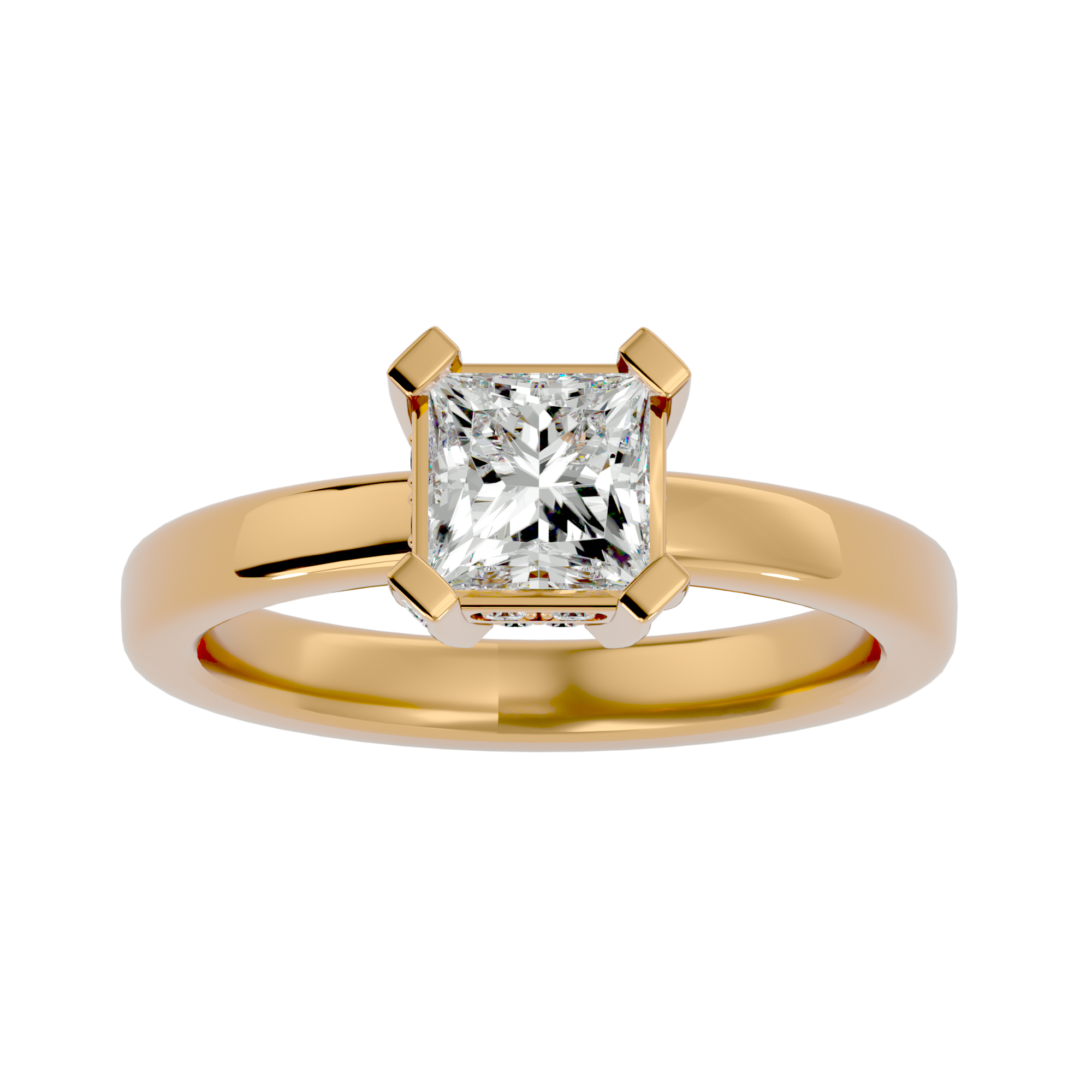 Fiorella Single Solitaire Ring