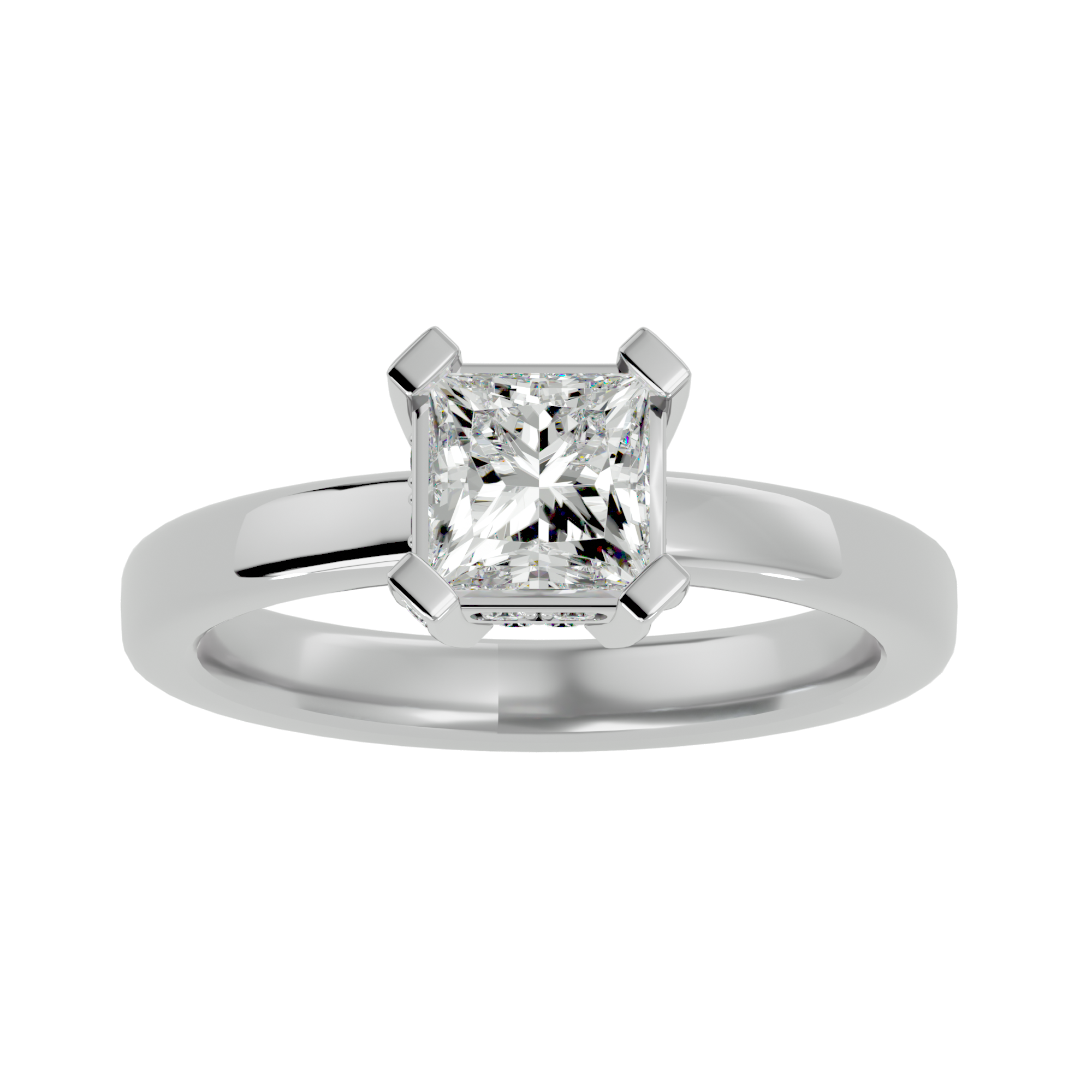 Fiorella Single Solitaire Ring