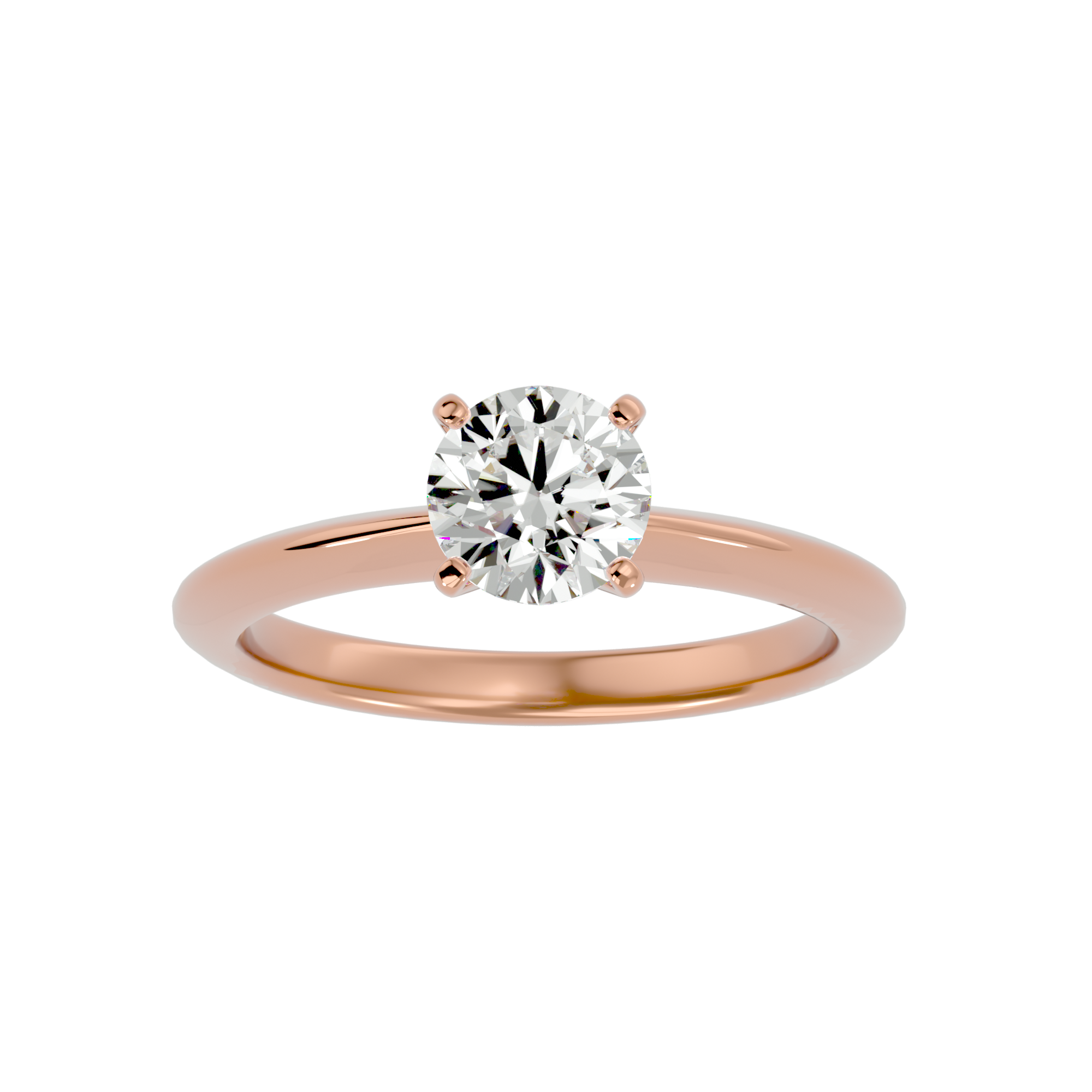 Alyssa Single Solitaire Ring