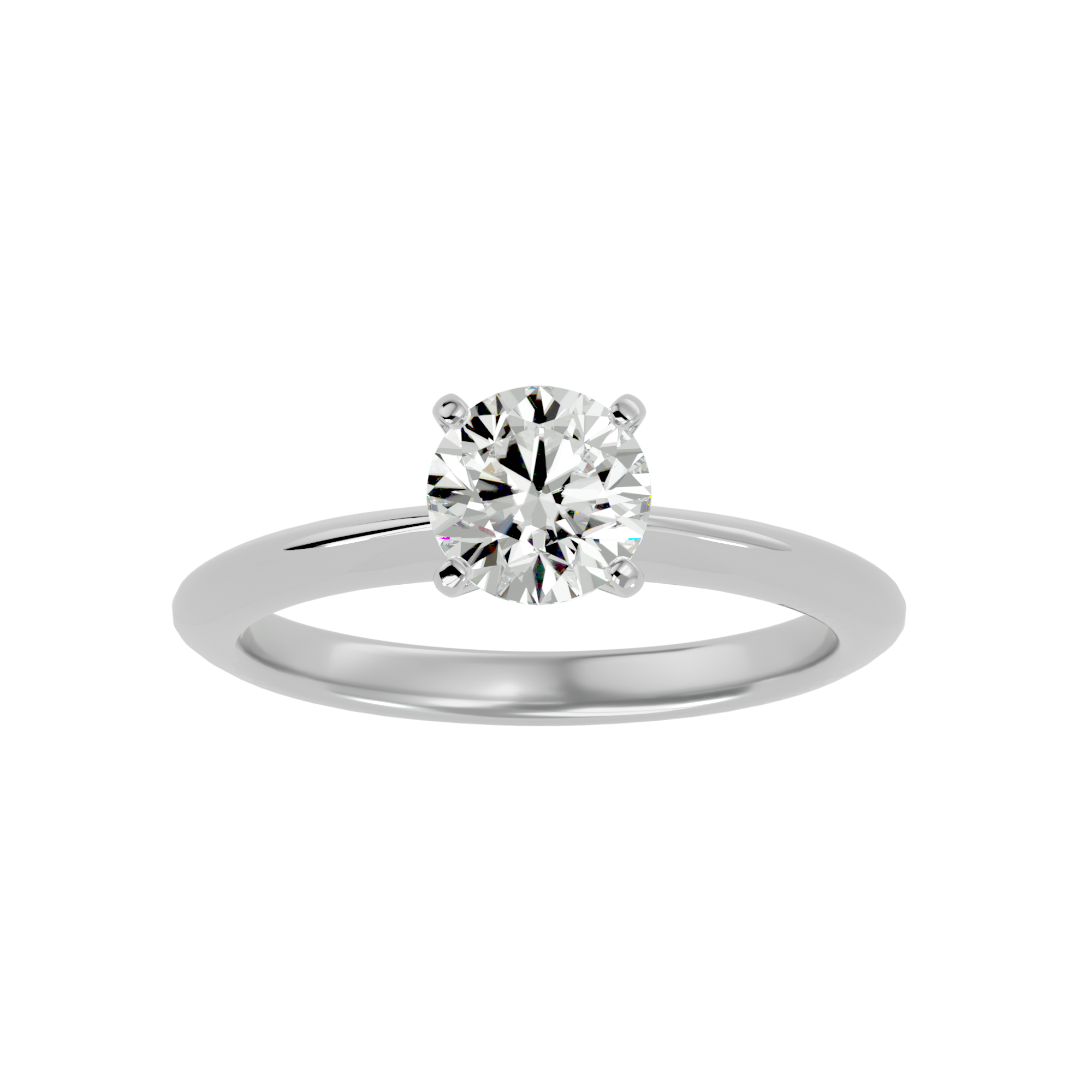 Alyssa Single Solitaire Ring