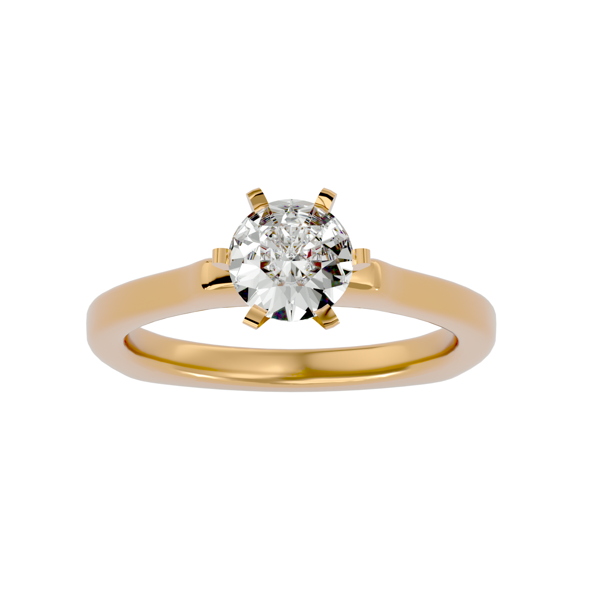 Evangeline Single Solitaire Ring