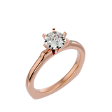 Evangeline Single Solitaire Ring