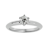 Ava Single Solitaire Ring