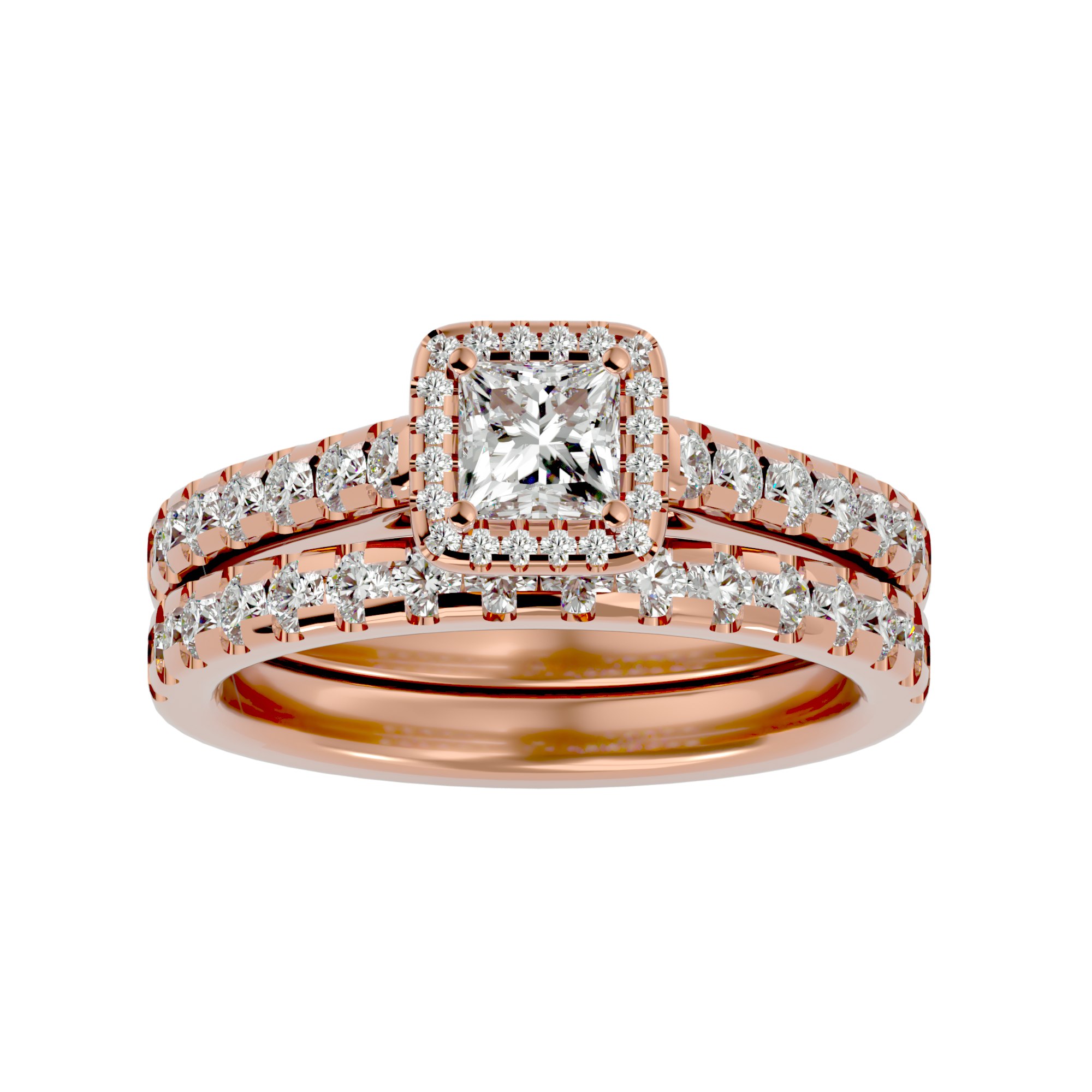 Henrietta Diamond Bridal Ring Set