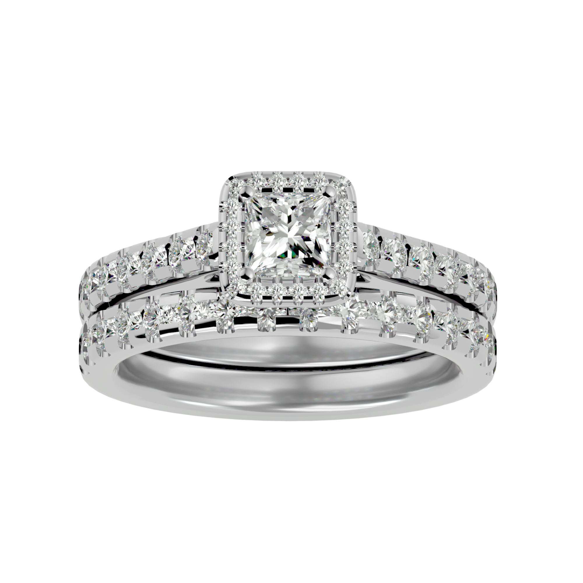 Henrietta Diamond Bridal Ring Set