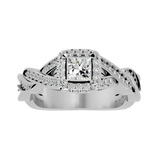 Mason Diamond Halo Ring