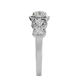 Noah Diamond Halo Ring
