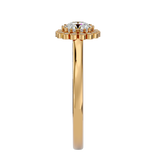 Zoey Diamond Halo Ring