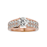 Aster Diamond Solitaire Ring