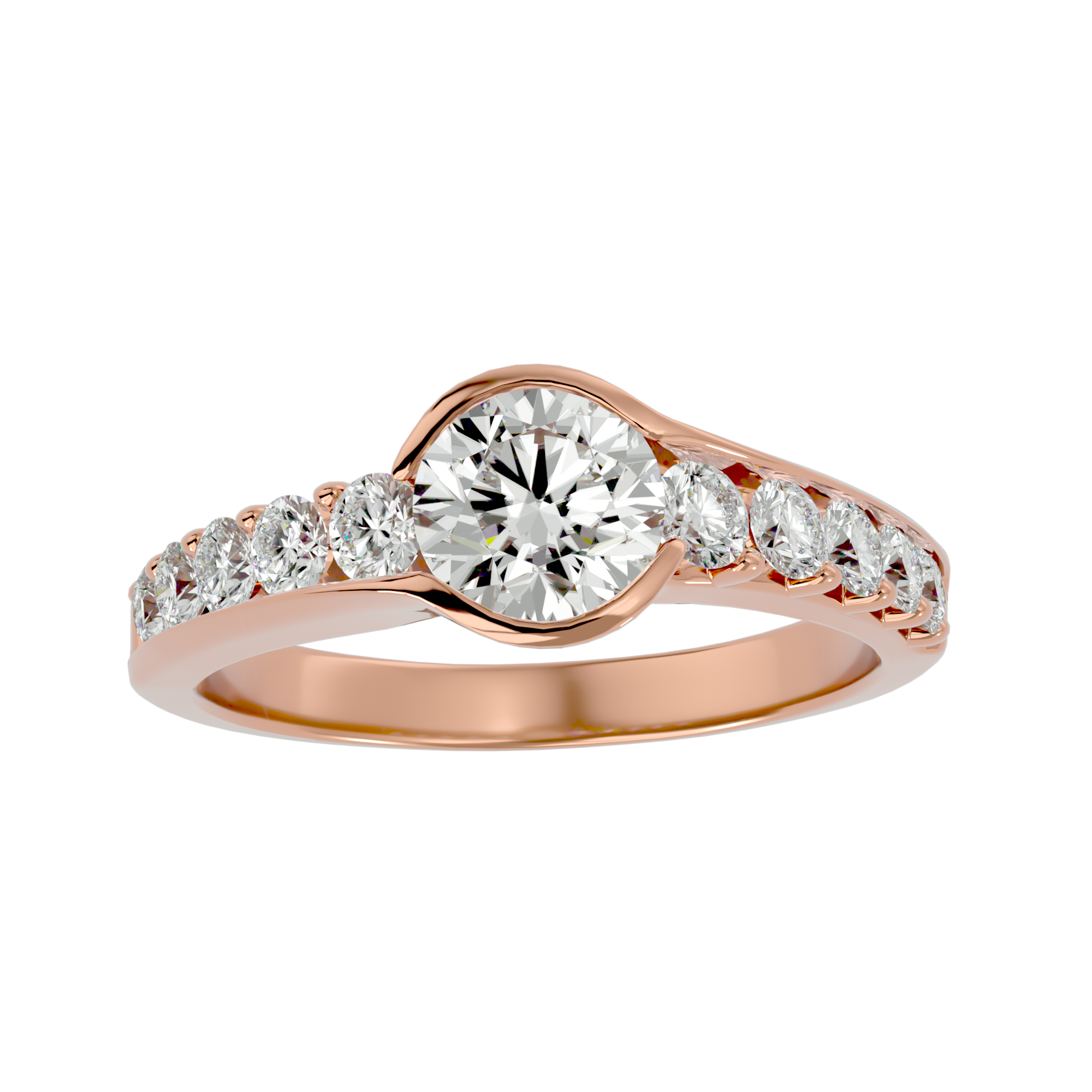 Primrose Diamond Solitaire Ring