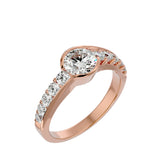 Primrose Diamond Solitaire Ring