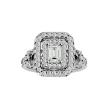 Mira Diamond Halo Ring