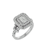 Mira Diamond Halo Ring