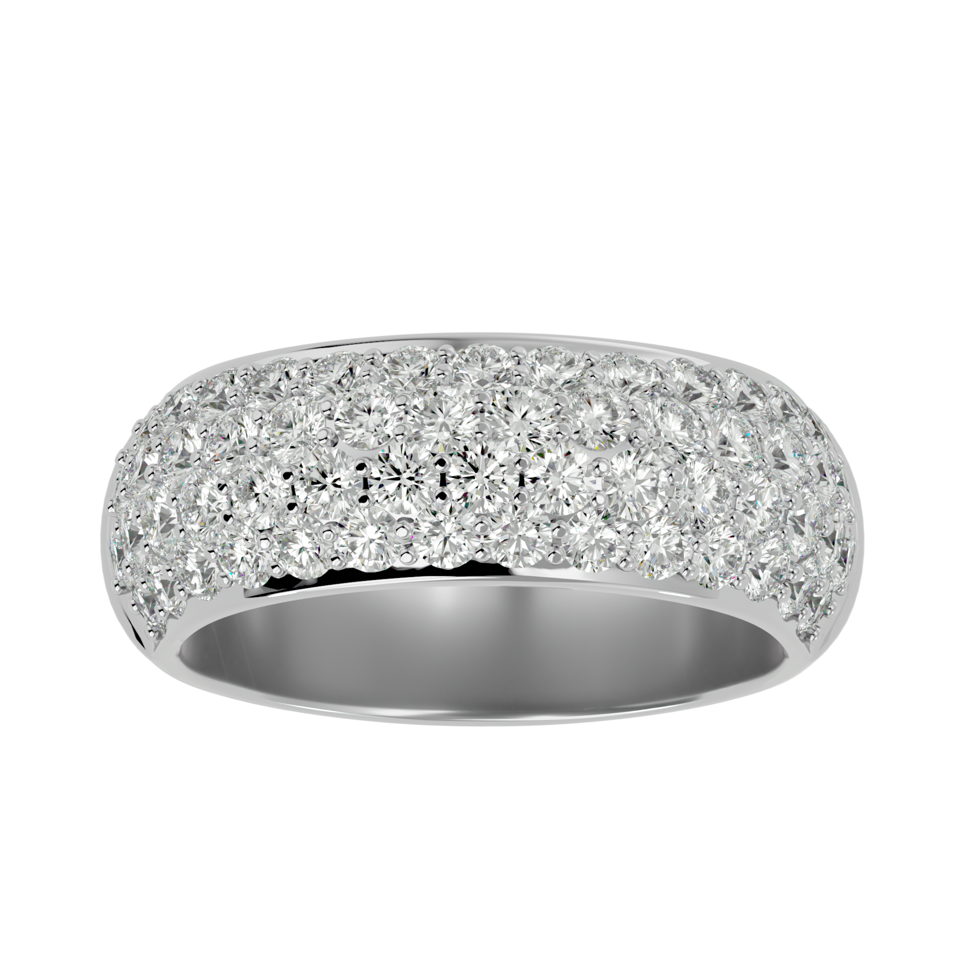 Leah Diamond Wedding Band